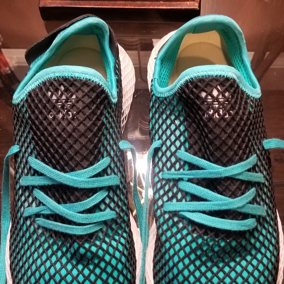 MEN'S ADIDAS DEERUPT RUNNING SHOES SZ.12 - Picture 5 of 7